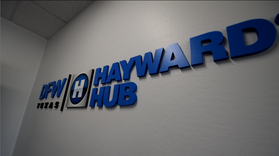 Hayward Omnipad Sign